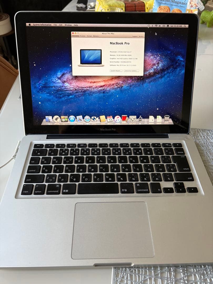 MacBook本体 Macbook Pro Mid 2012 16GB HD:500GB