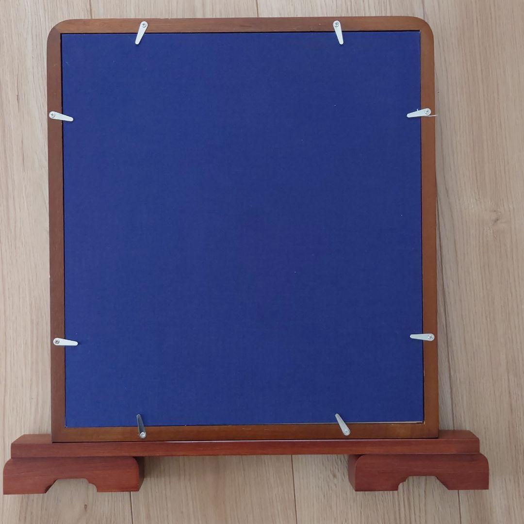 上品です夫婦鶴の刺繍額