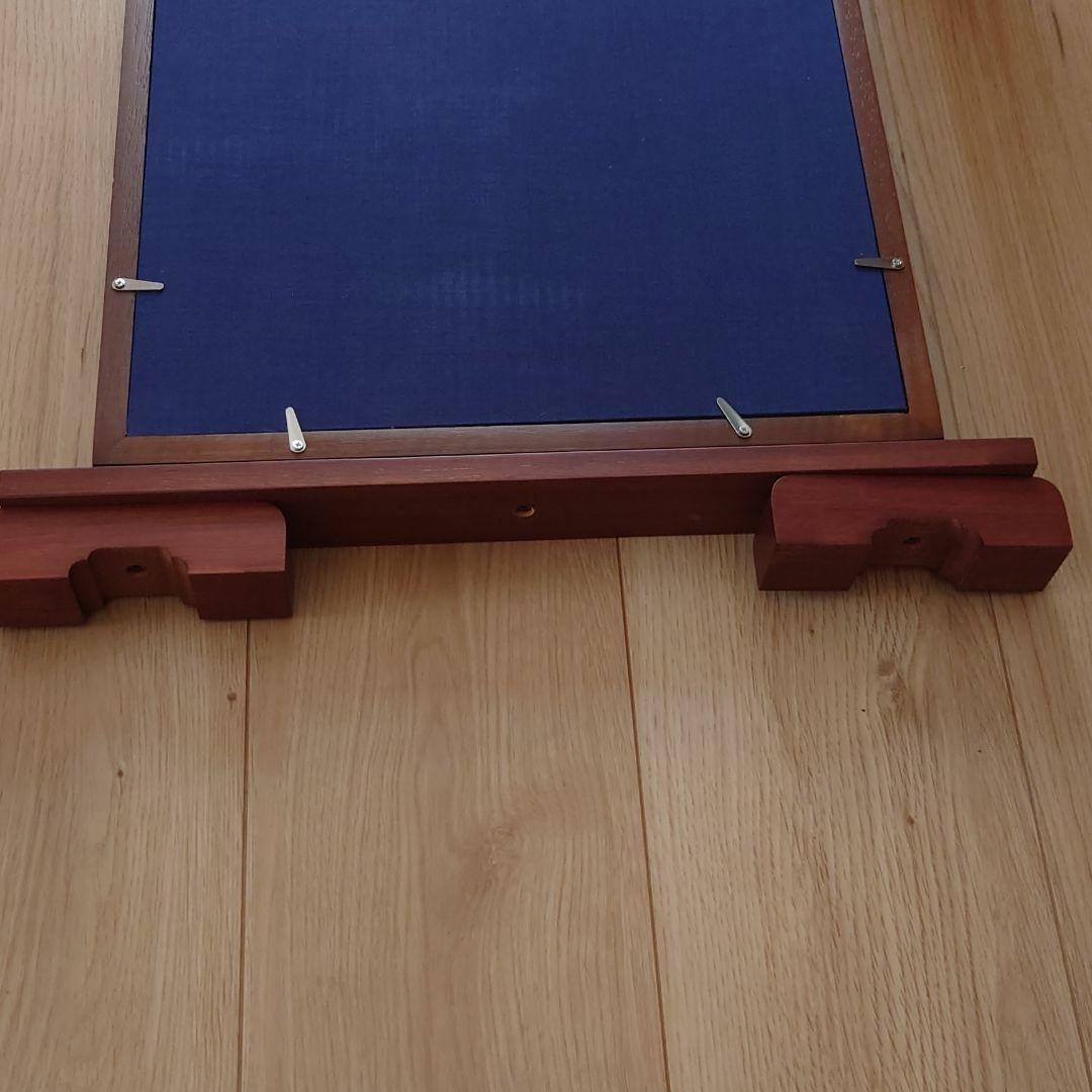 上品です夫婦鶴の刺繍額