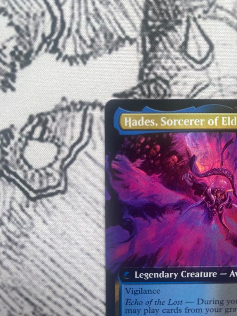 MTG オリジナル、アシエン・エメトセルク 拡張アートfoil 英語