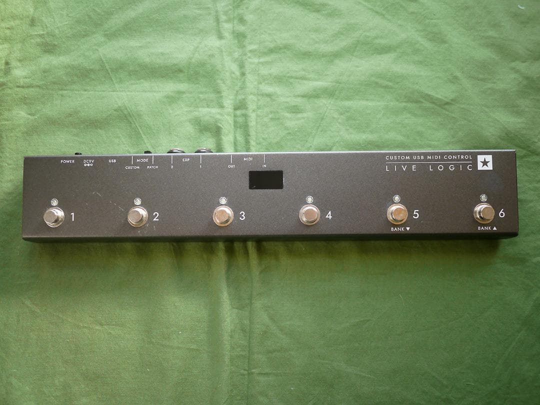 blackstar livelogic USB MIDI フットスイッチ