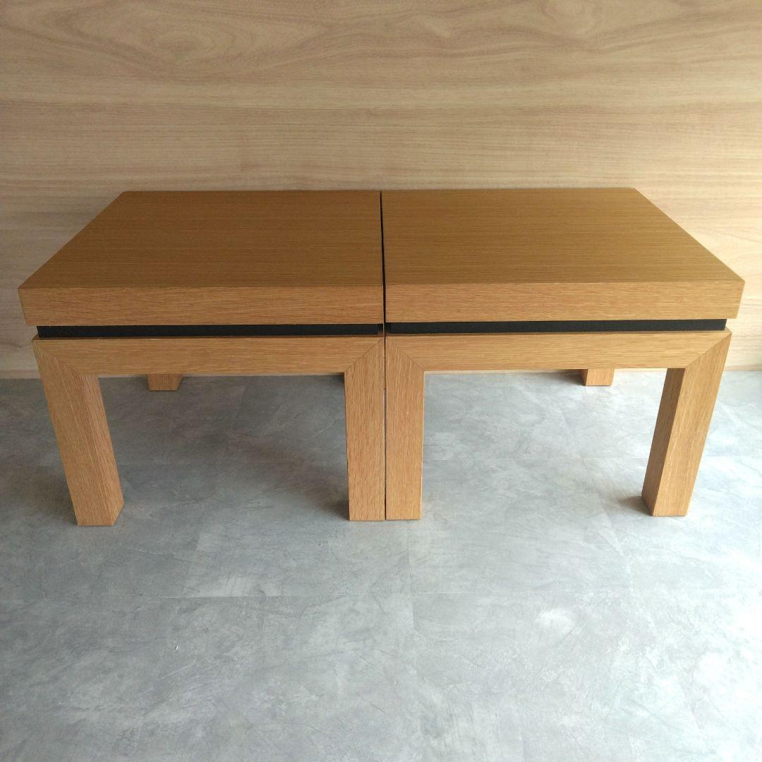 木製スピーカースタンド 一対　楢材