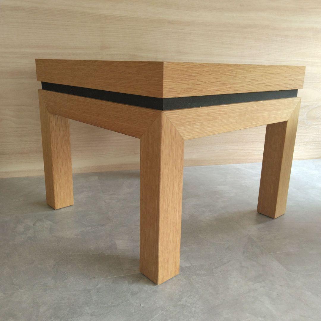 木製スピーカースタンド 一対　楢材