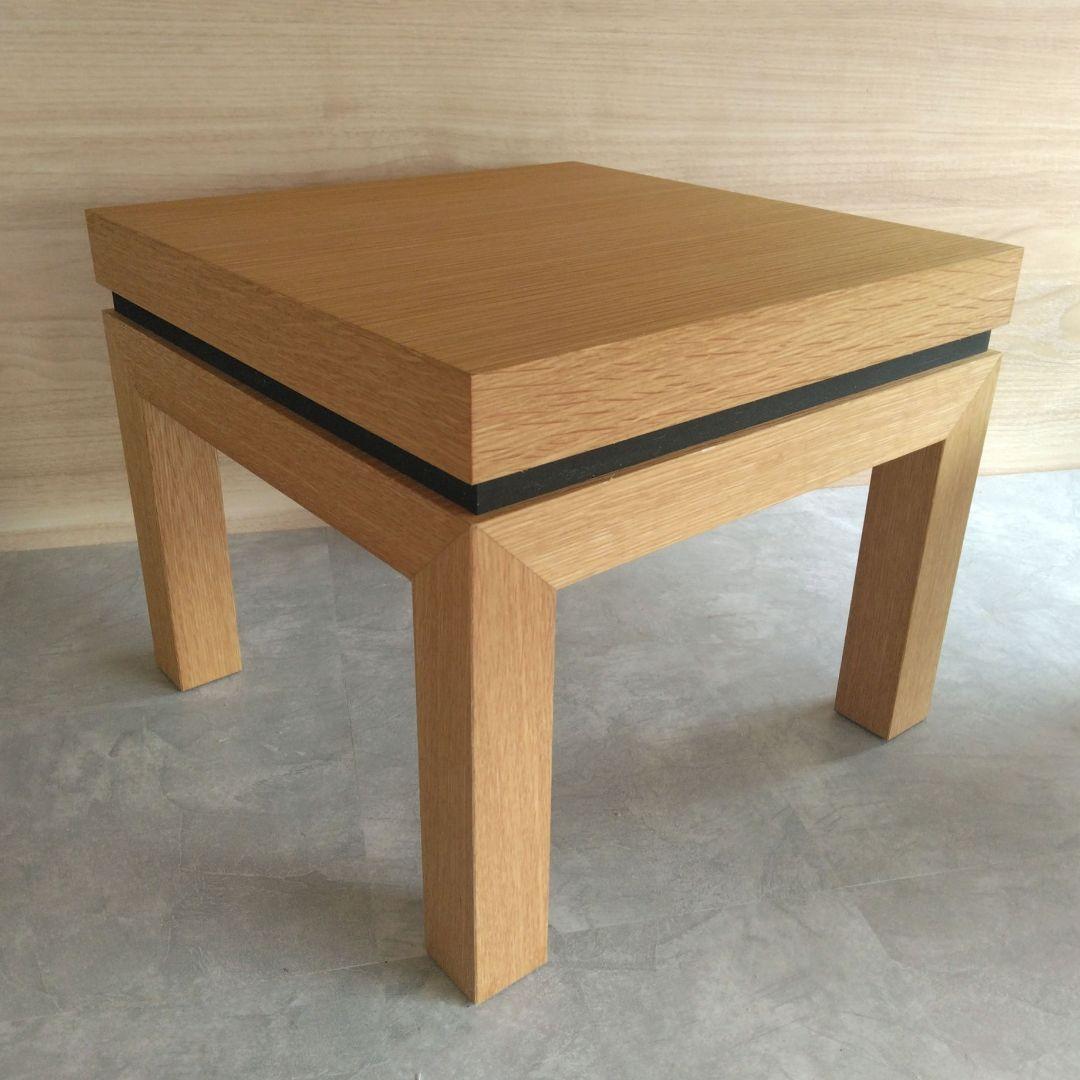 木製スピーカースタンド 一対　楢材