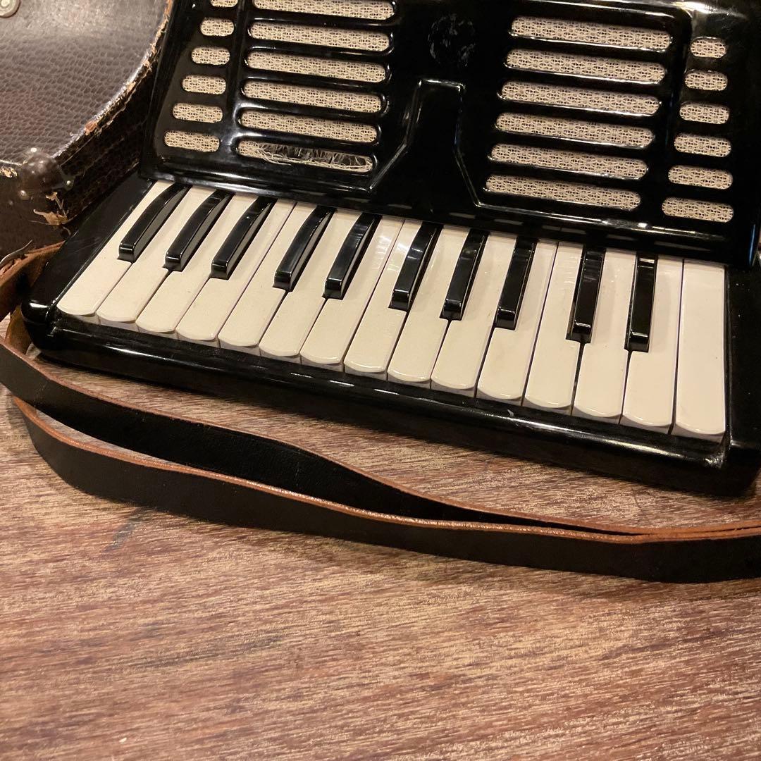 YAMAHA ヤマハ アコーディオン 25鍵盤 BLACK ブラック 黒 レトロ