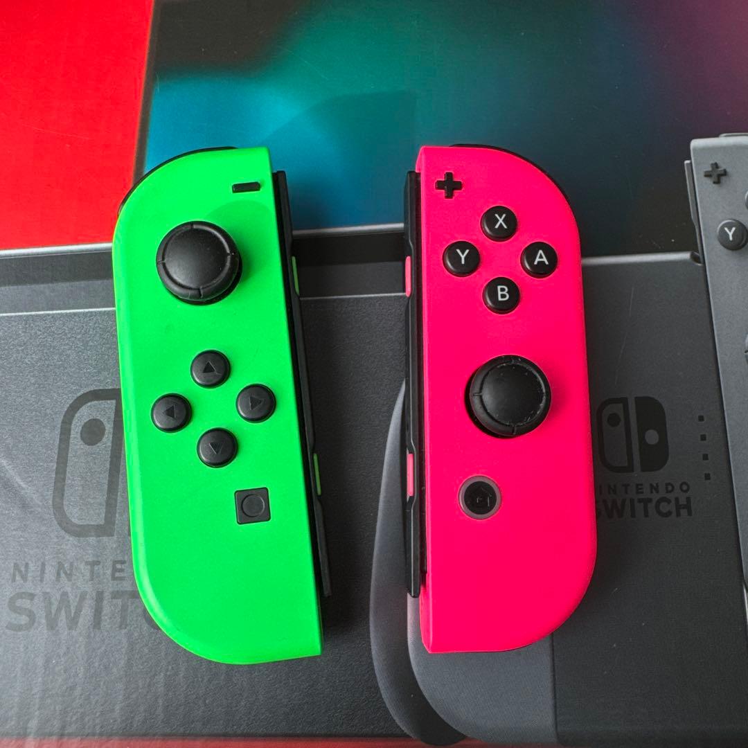 NintendoSwitch 本体セット+ジョイコン2つセット箱無し