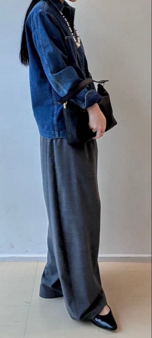 新品　IENA イエナ　コクーンパンツ　36 グレー　タグ付き　完売品