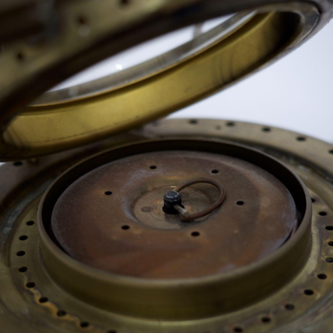 日本船燈 ニッセン フリージア 石油ストーブ 真鍮製