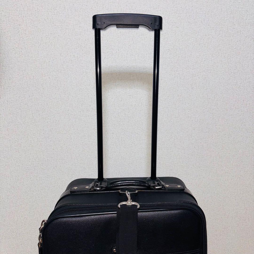 kmyss811様用【レア物 】ポロ　ラルフローレン レザー キャリーケース　黒