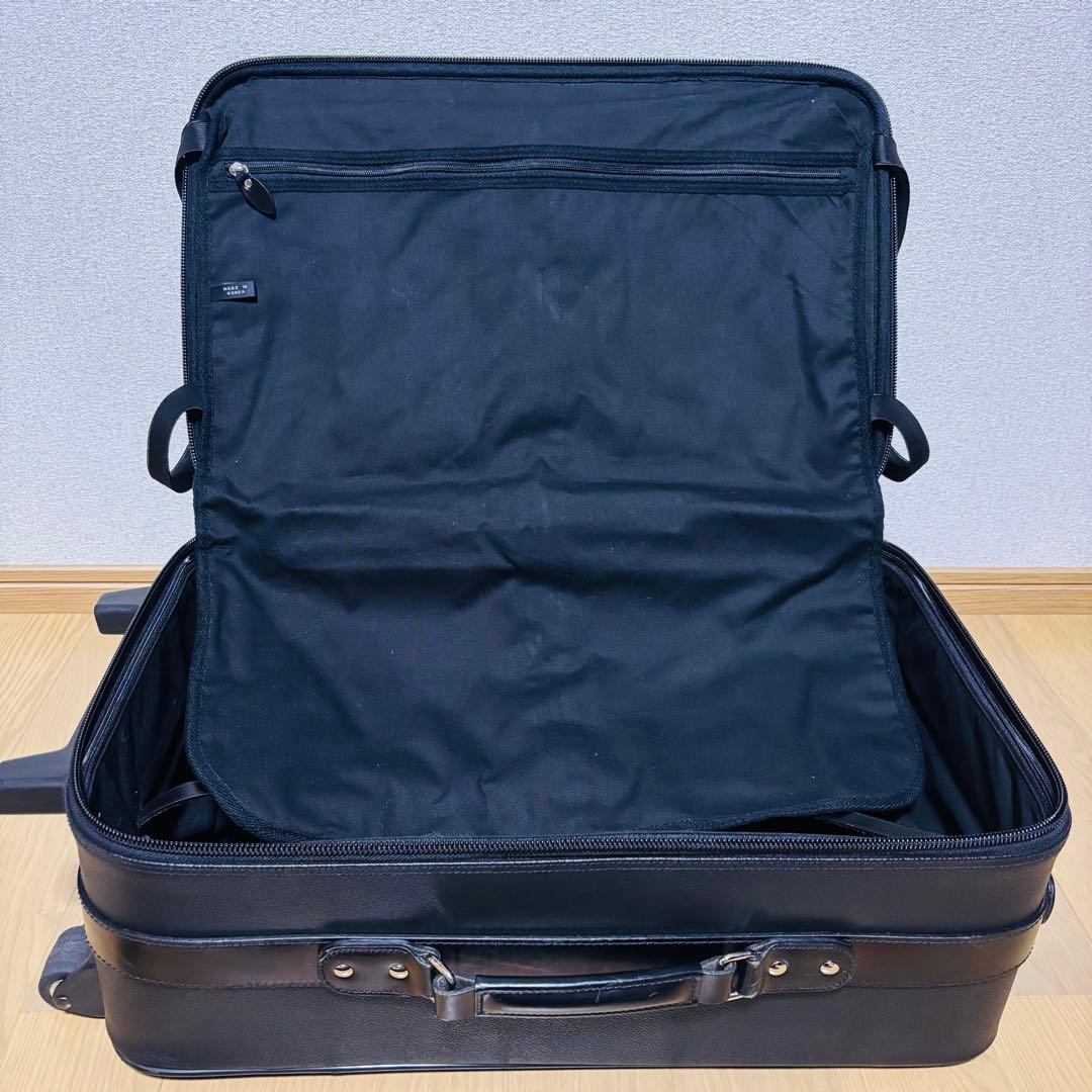 kmyss811様用【レア物 】ポロ　ラルフローレン レザー キャリーケース　黒