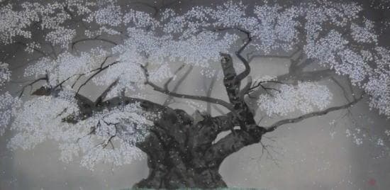 中島千波　 　　樹霊淡墨桜 、