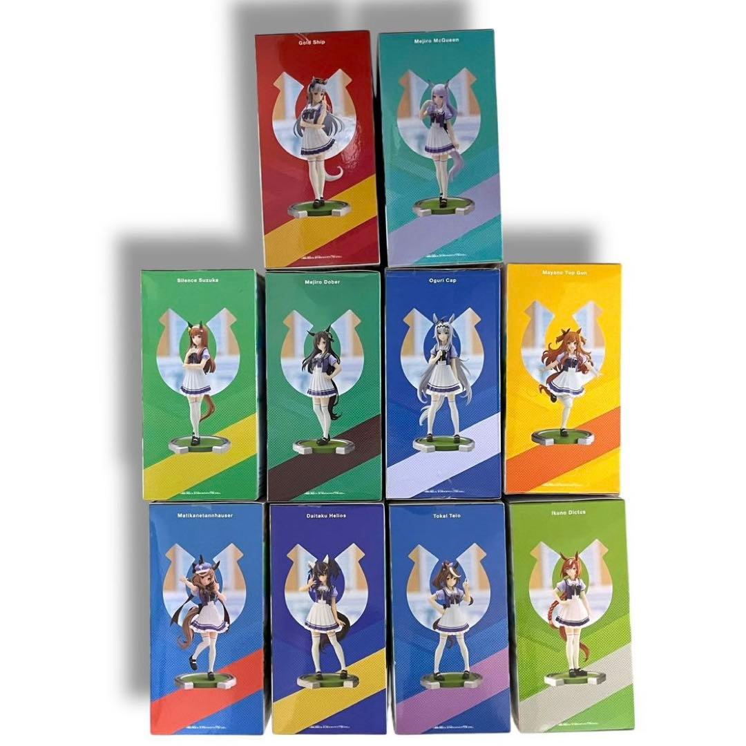 ウマ娘 制服フィギュア プライズ　まとめ売り　10体