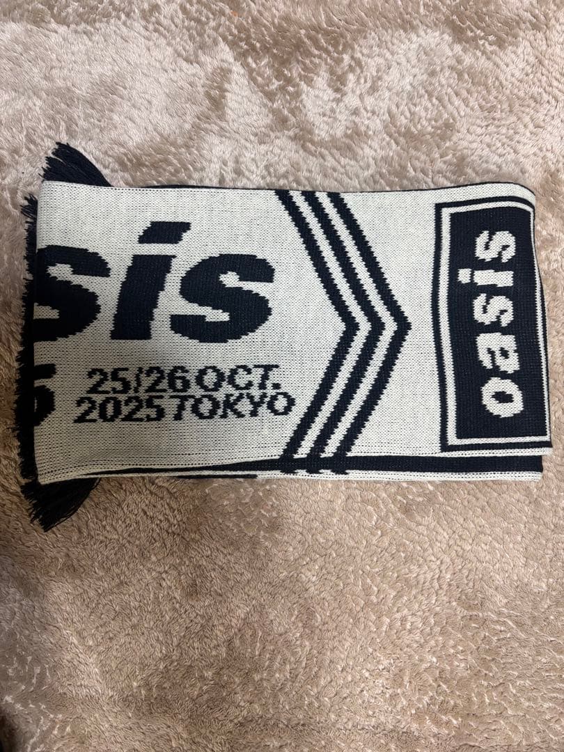 ゑ*様 oasis フットボールスカーフ live '25