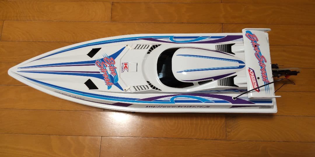 京商　KYOSHO RCレーシング GPボート　ラジコン　メカ付　エンジン完動