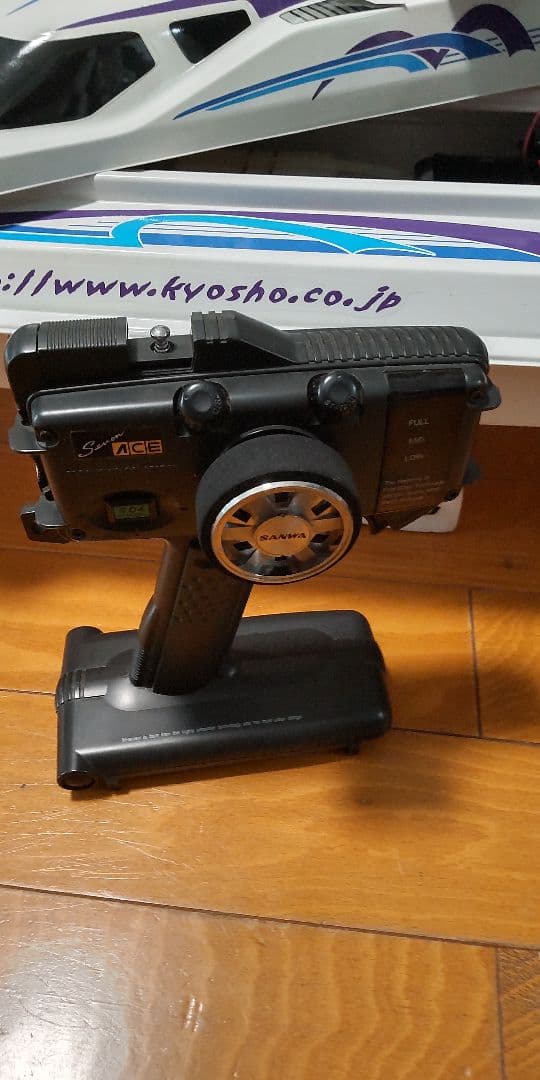 京商　KYOSHO RCレーシング GPボート　ラジコン　メカ付　エンジン完動