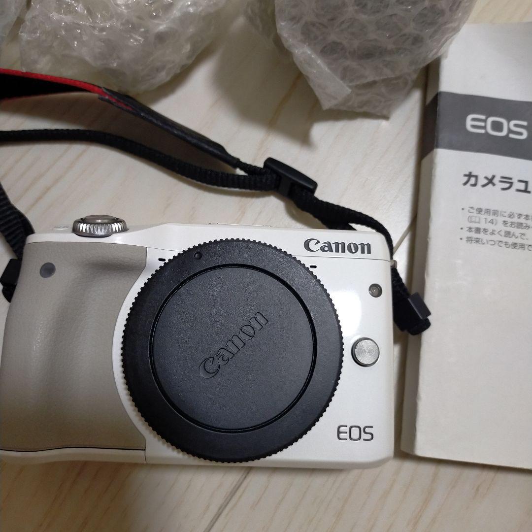 Canon EOS M3 ミラーレスカメラ ホワイト