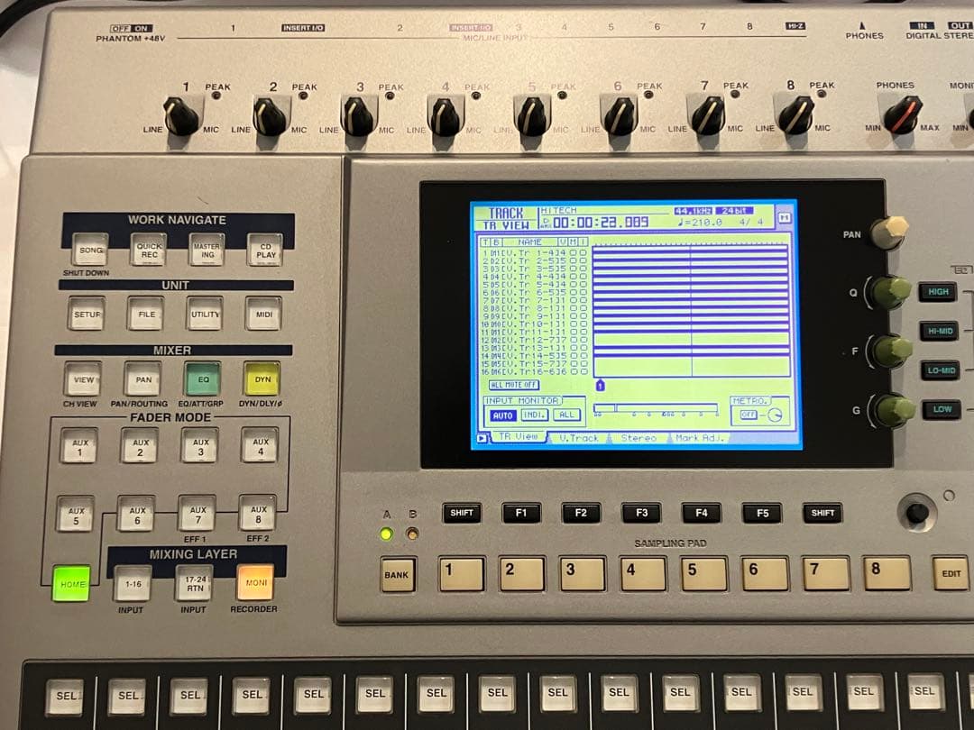 送料無料 YAMAHA AW4416 マルチトラックレコーダー ver.2