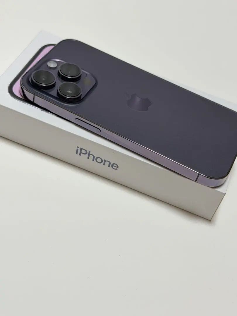 Apple iPhone 14 Pro 256gb ディープパープル 本体