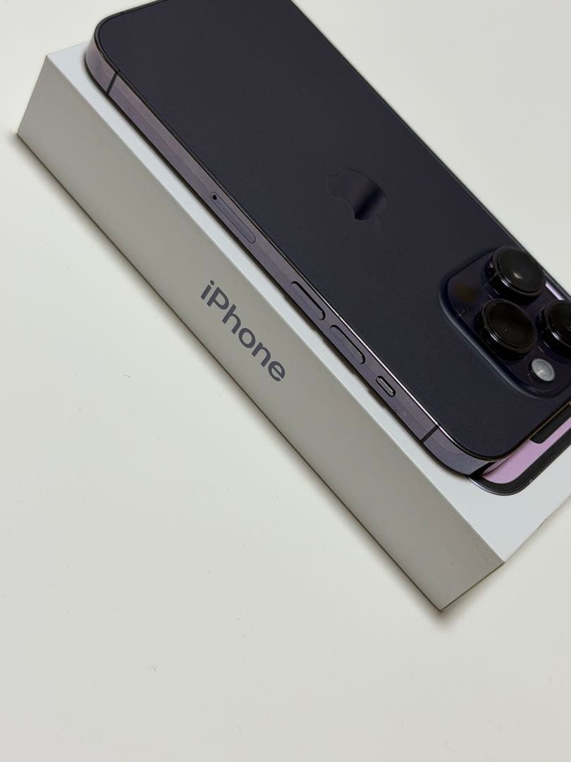 Apple iPhone 14 Pro 256gb ディープパープル 本体