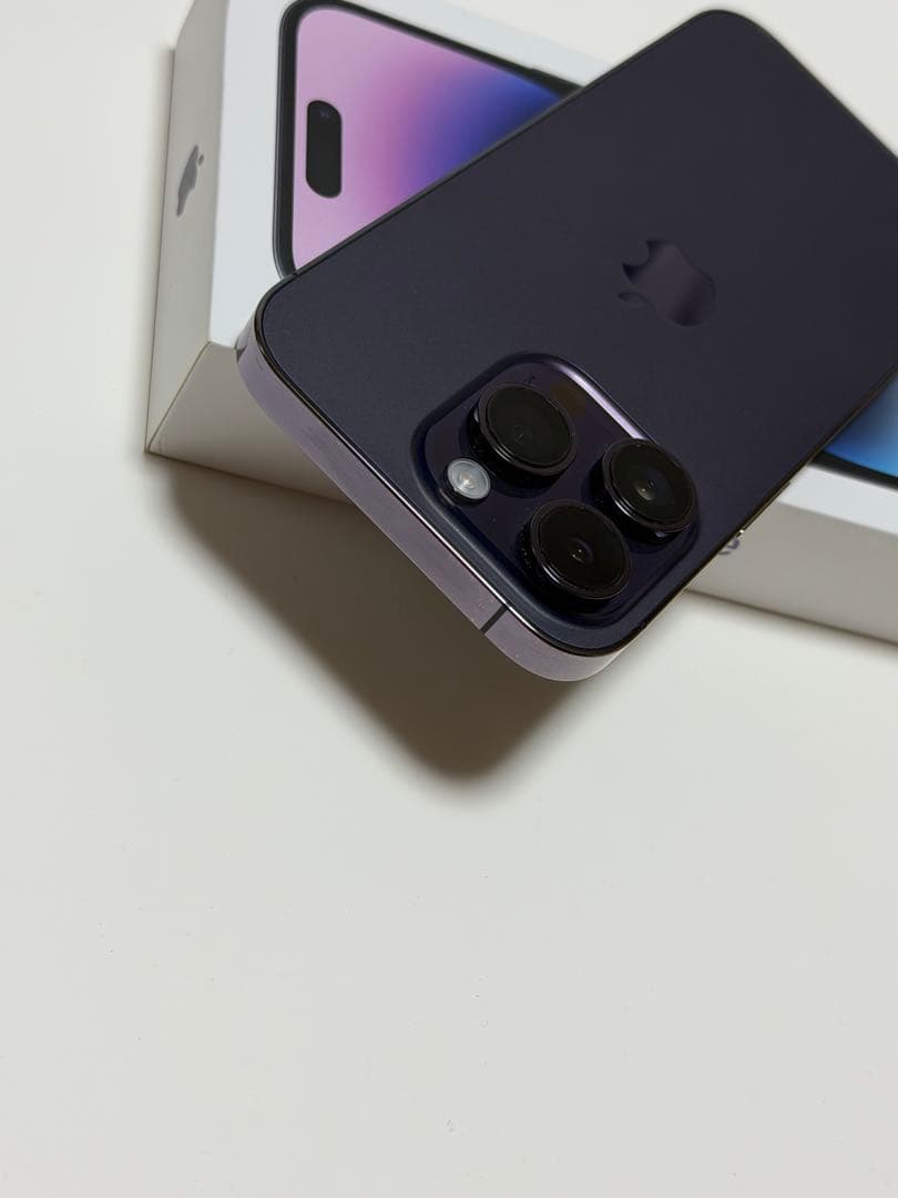 Apple iPhone 14 Pro 256gb ディープパープル 本体