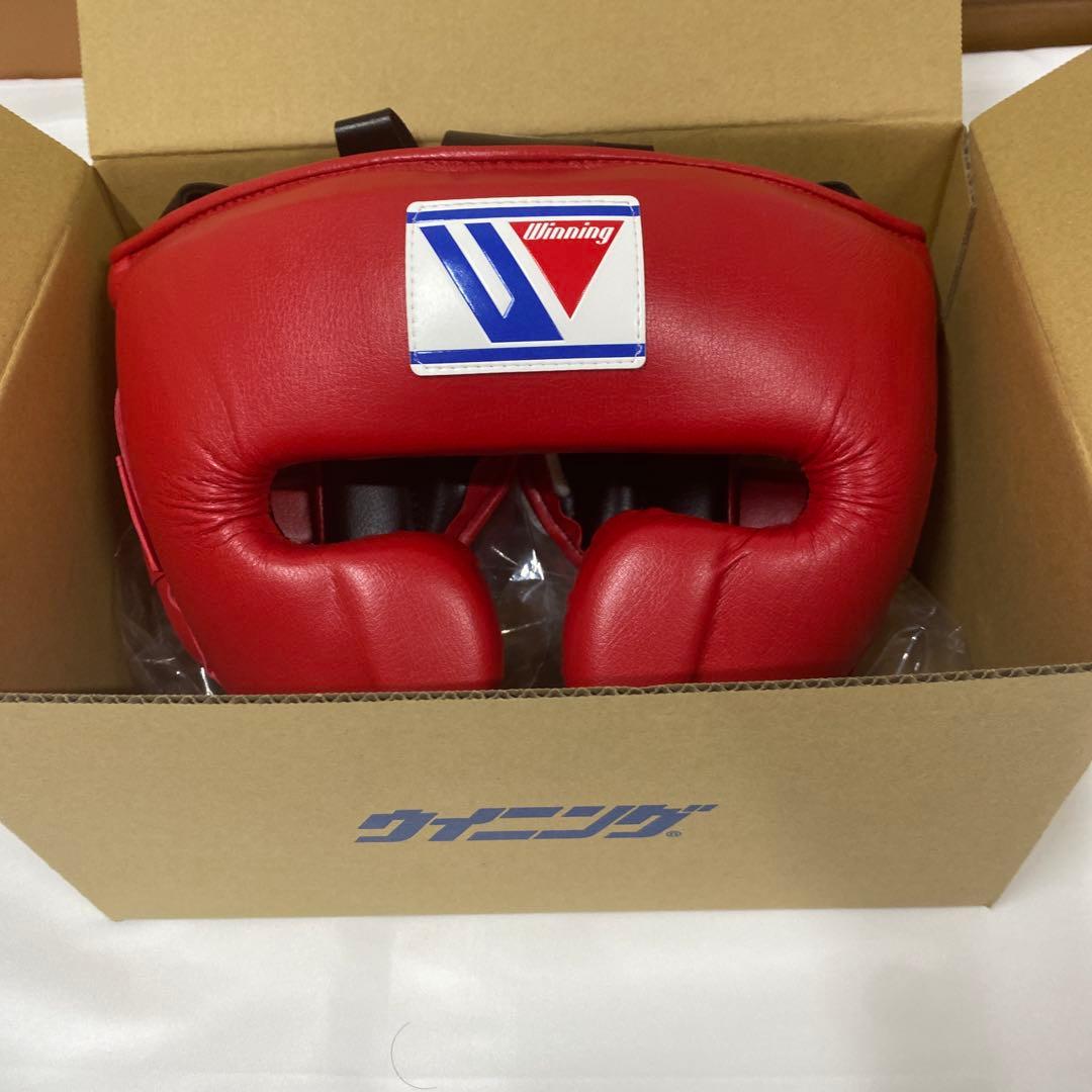 Winning ヘッドギア レッド Lサイズ