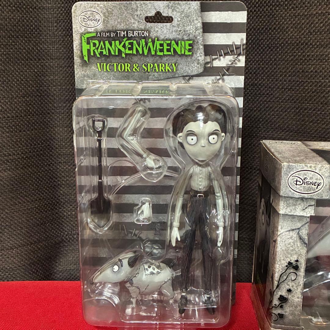 新品 フランケンウィニー フィギュア3個セット Sparky Victor