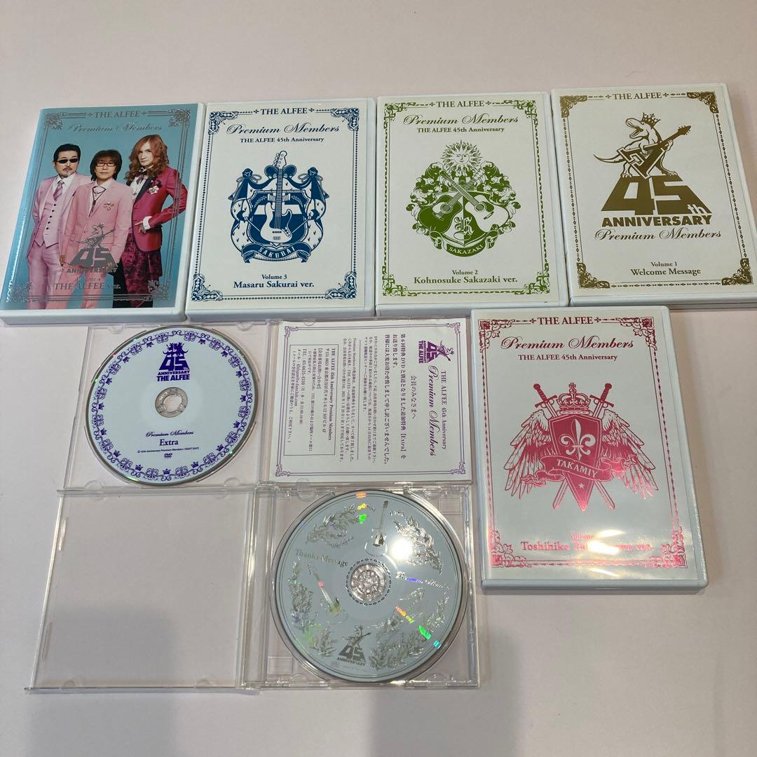 The Alfee プレミアムメンバーズ向 45th DVD等　⭐︎vol.6欠品