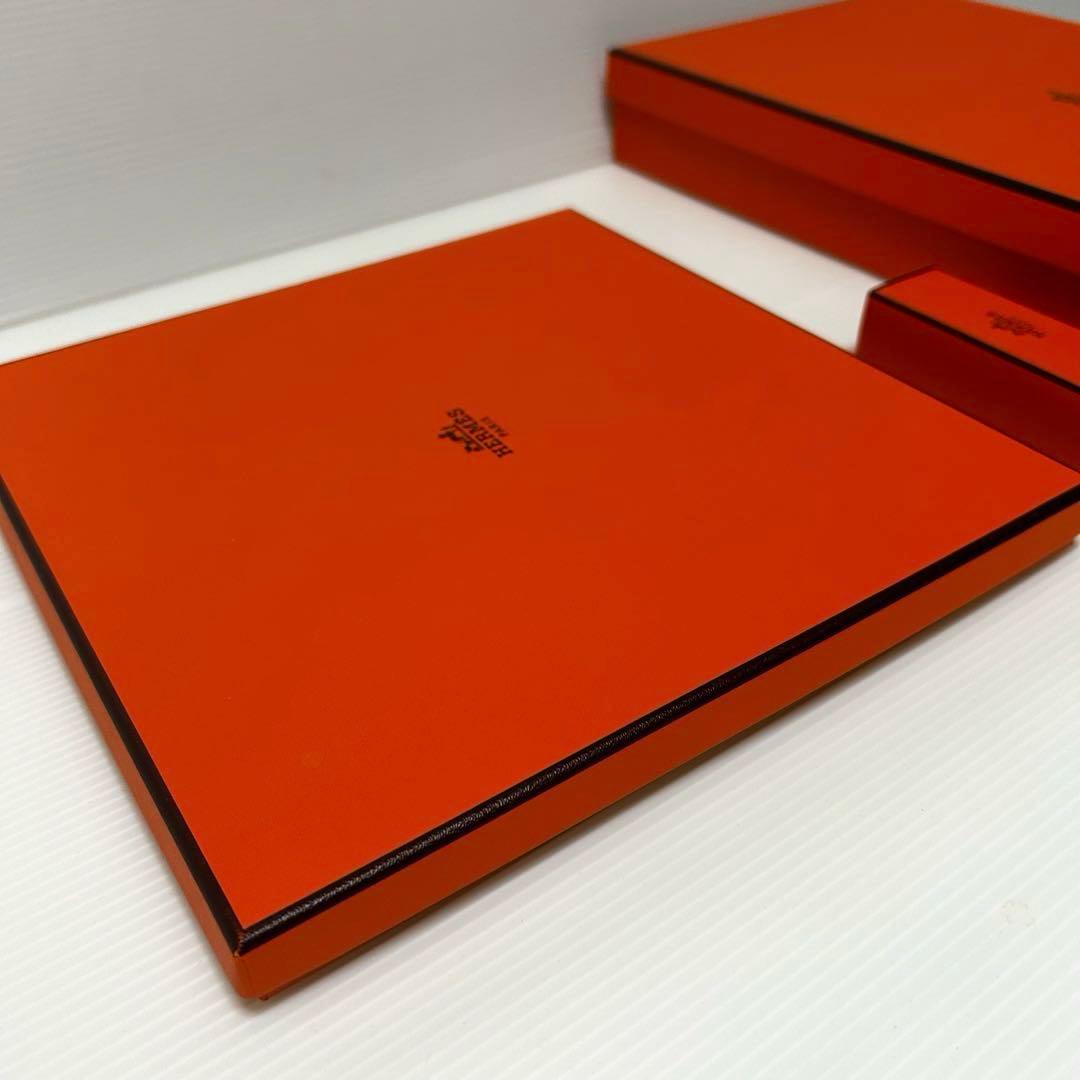 【 美品 】エルメス 空箱 4点まとめ売り ヒールの巾着袋付き