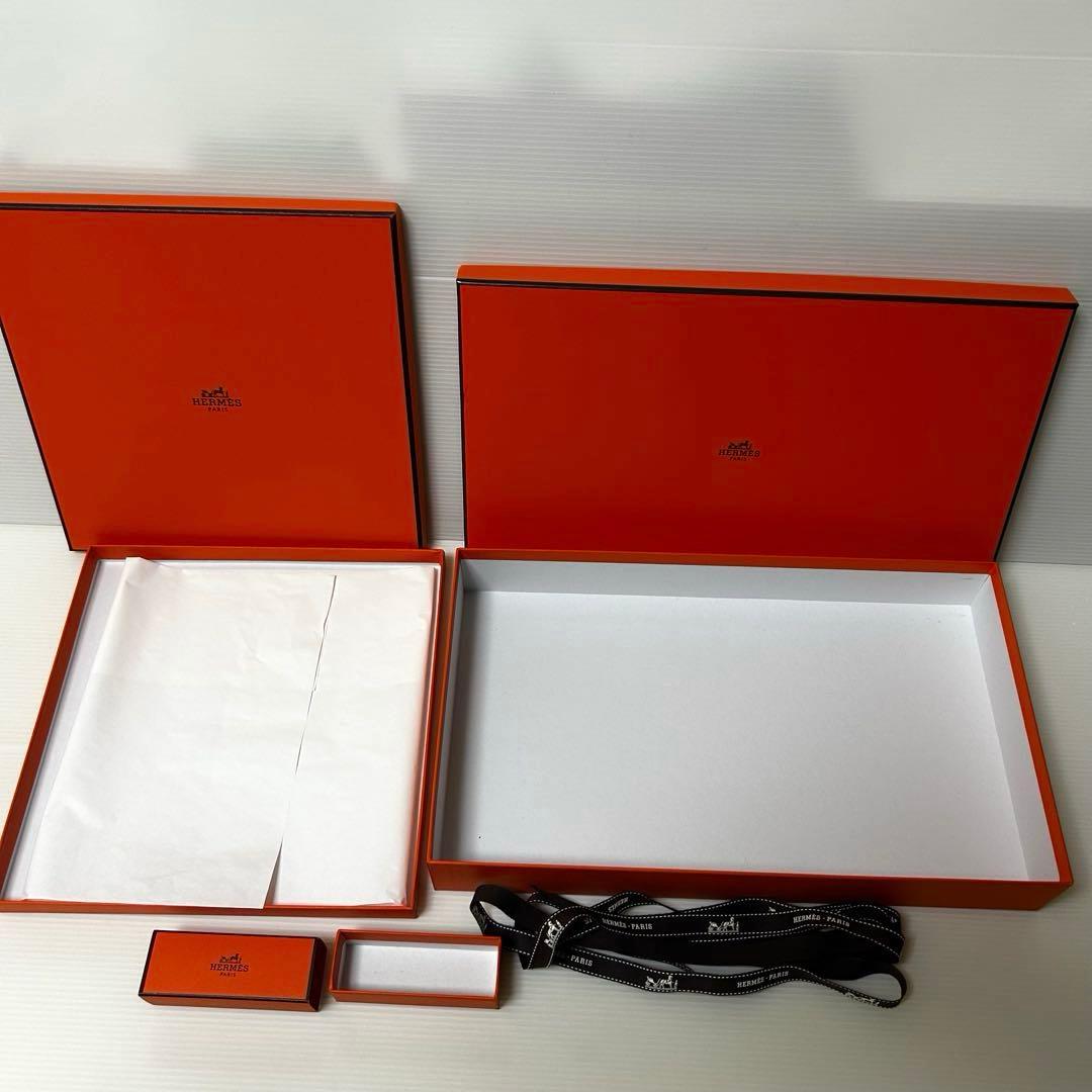 【 美品 】エルメス 空箱 4点まとめ売り ヒールの巾着袋付き