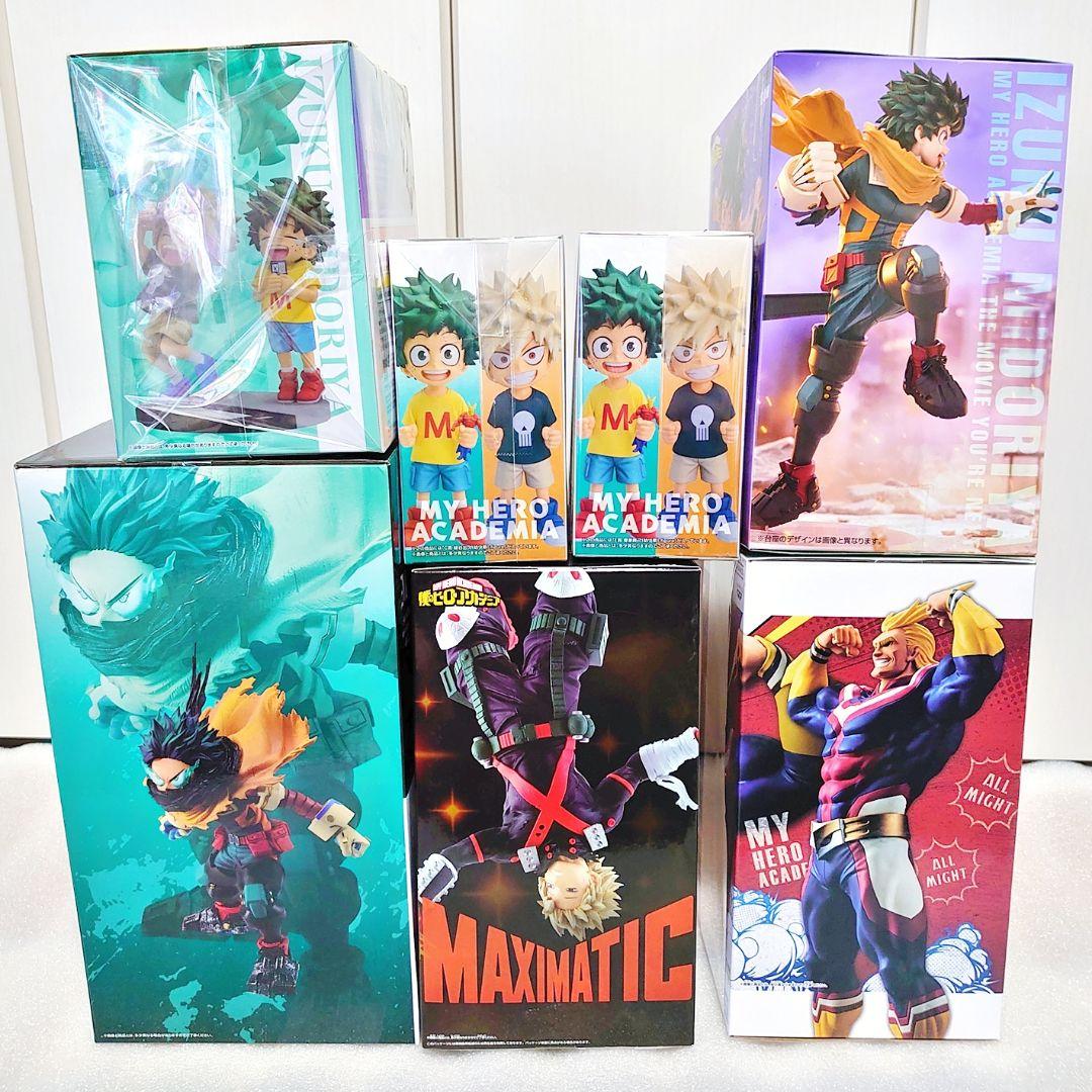 僕のヒーローアカデミア 一番くじ プライズフィギュア 7点まとめ売り