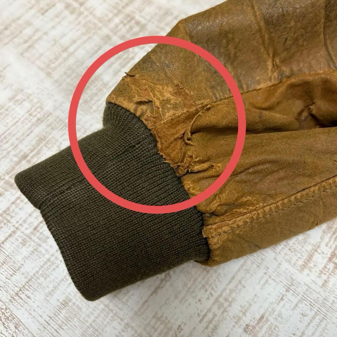 ダ*ー様 80S アヴィレックス A-2レザージャケット トップガンAVIREX