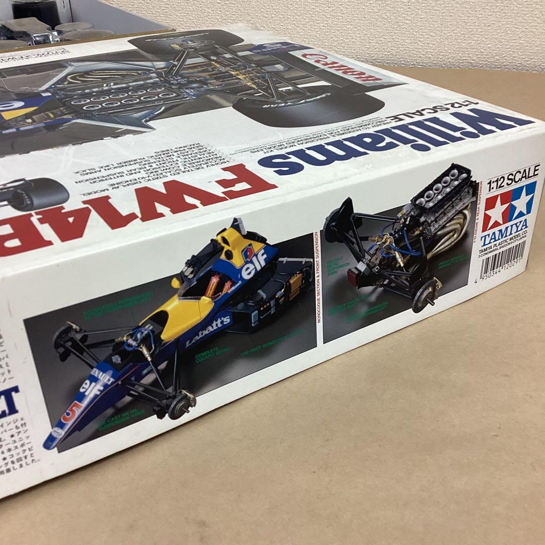 絶版 タミヤ 1/12スケール 未組立 ウイリアムズFW14B ルノー