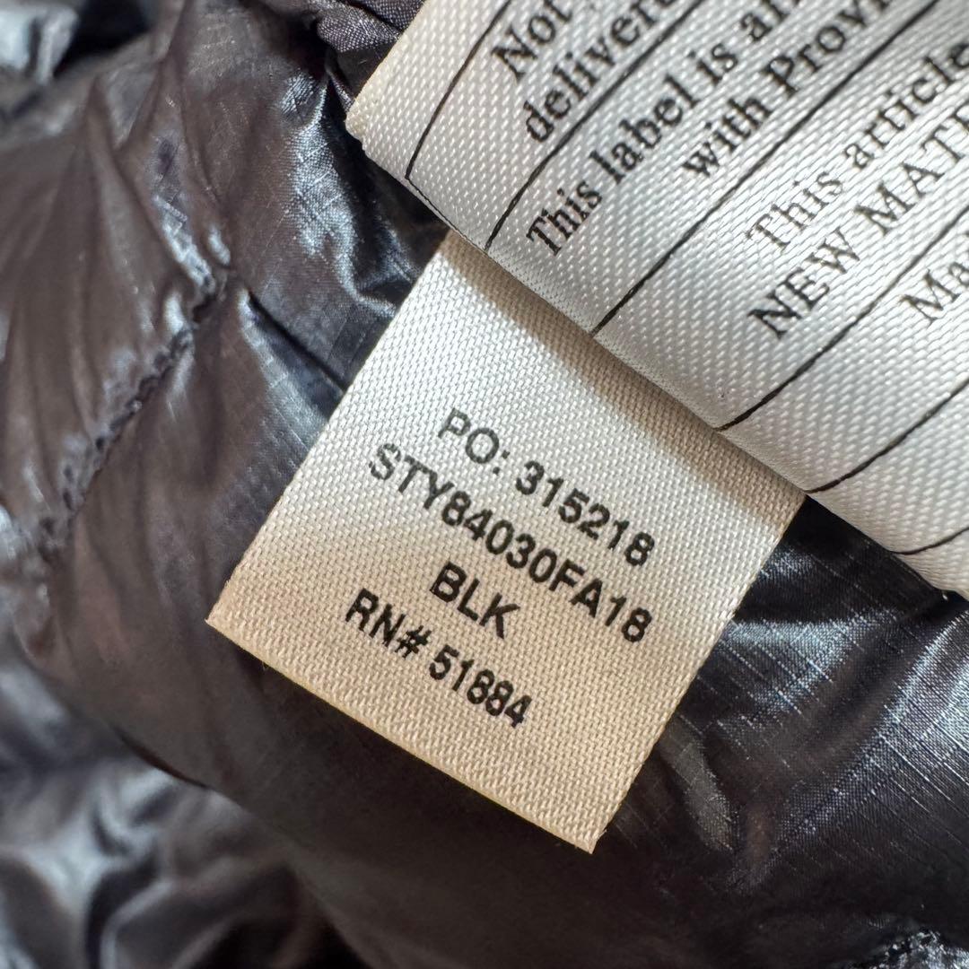 【美品】 パタゴニア マイクロパフフーディ ブラック サイズM 日本サイズL