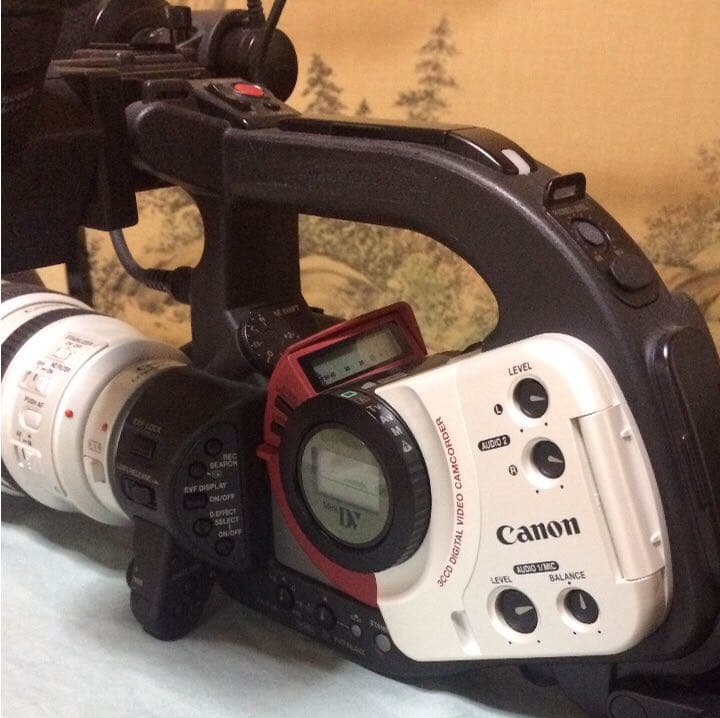 Canon3CCDデジタルビデオカメラXL1