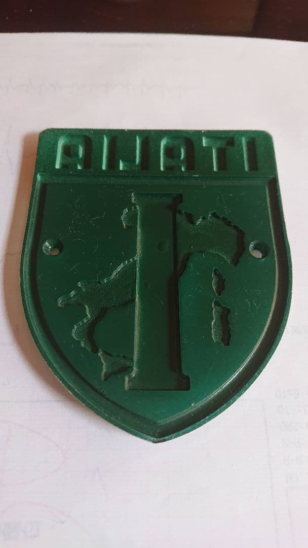 1960年前半 イタリア フェンダーバッジ