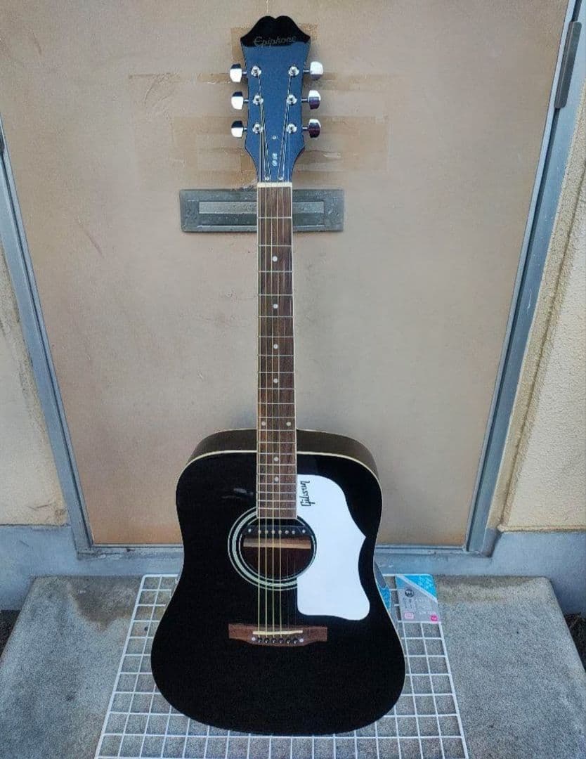 超美品 Epiphone DR-100/EB Wピックアップ付き