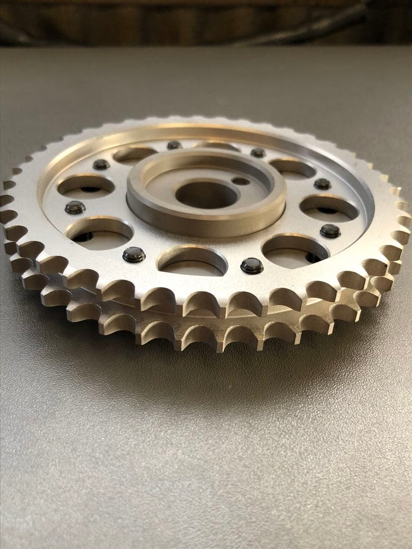 【新品】日産L6/L4 カムシャフト用　カムスプロケット　スライド調整式　L型