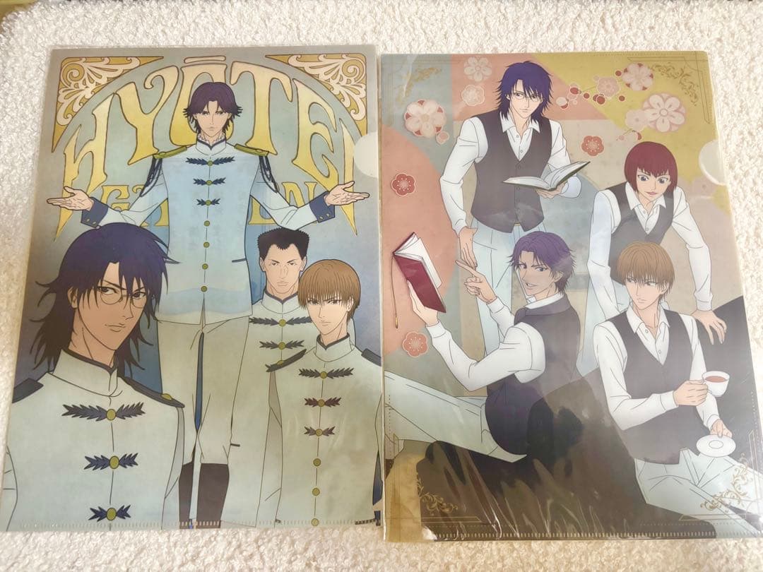 【未開封】テニプリ　庭球浪漫 クリアファイル 青学氷帝 立海 四天宝寺 比嘉