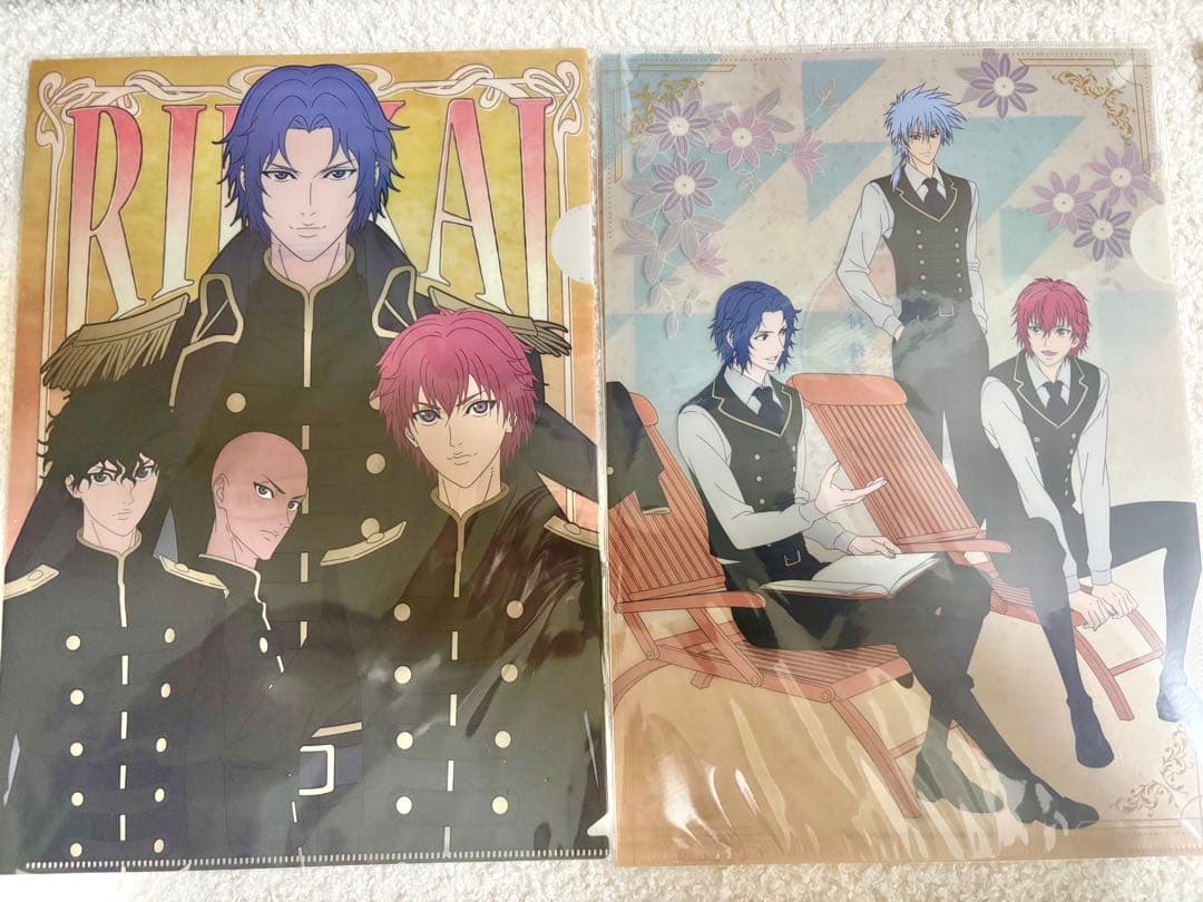 【未開封】テニプリ　庭球浪漫 クリアファイル 青学氷帝 立海 四天宝寺 比嘉