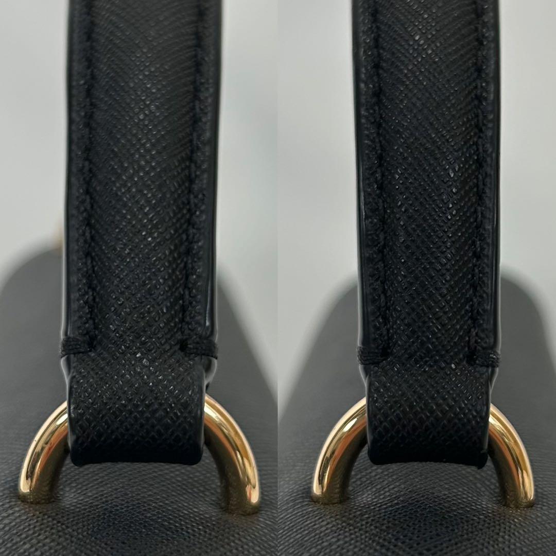 【極美品】トリーバーチ エマーソン スモール 2way ショルダーバッグ 黒