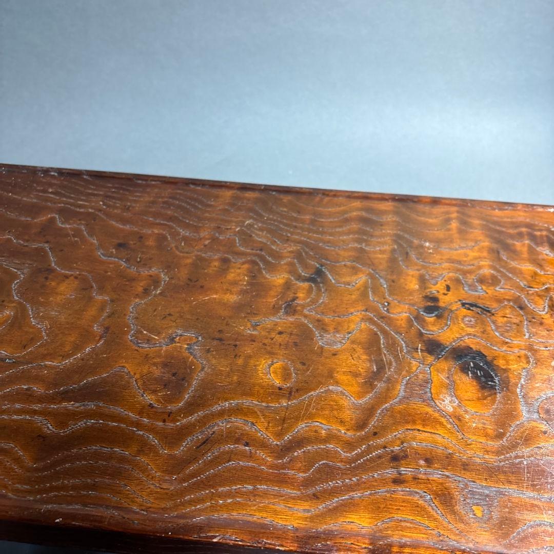 雪山作　台　木製