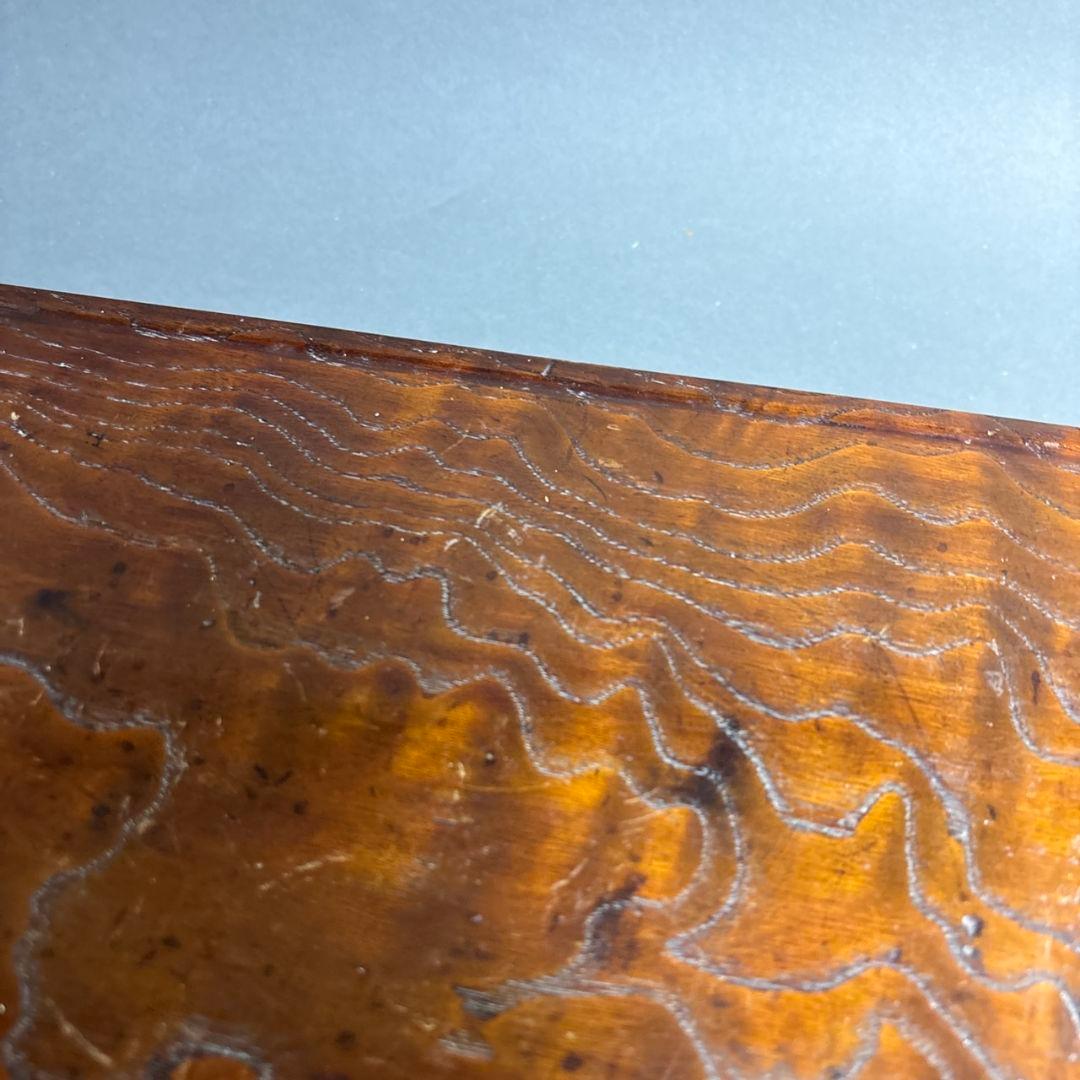 雪山作　台　木製