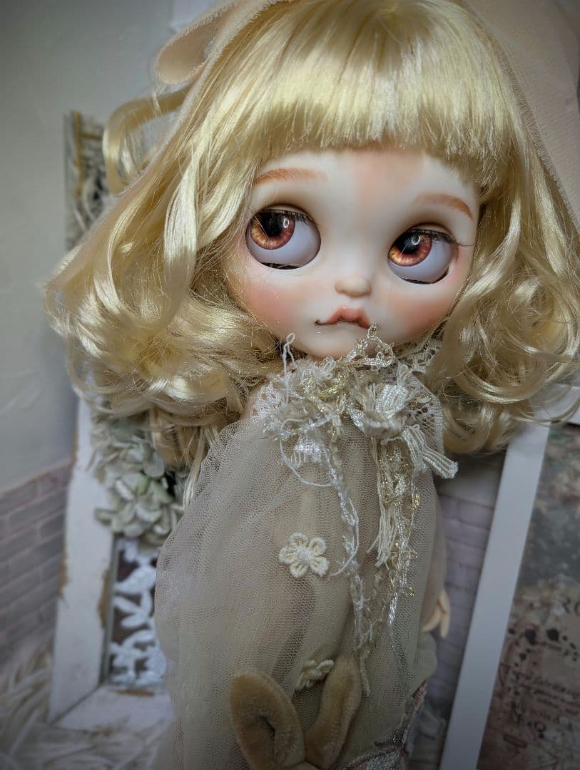 白まる❁︎アイシードール❁︎カスタム❁︎of付き