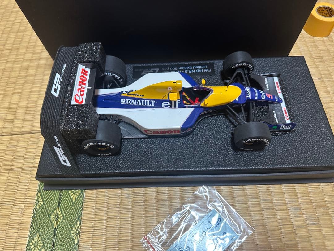 GPreplicas 1/18 ウィリアムズ ルノー FW14B N.マンセル