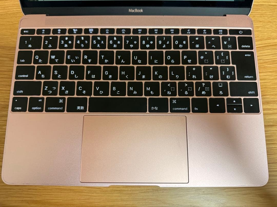 中国版　Apple MacBook本体 ローズゴールド12インチ256GB