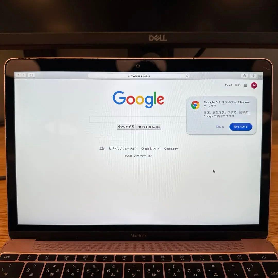 中国版　Apple MacBook本体 ローズゴールド12インチ256GB