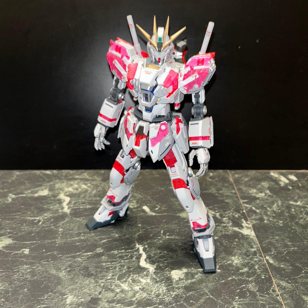 ガンプラ完成品　MGナラティブガンダムver.ka プラモデル完成品