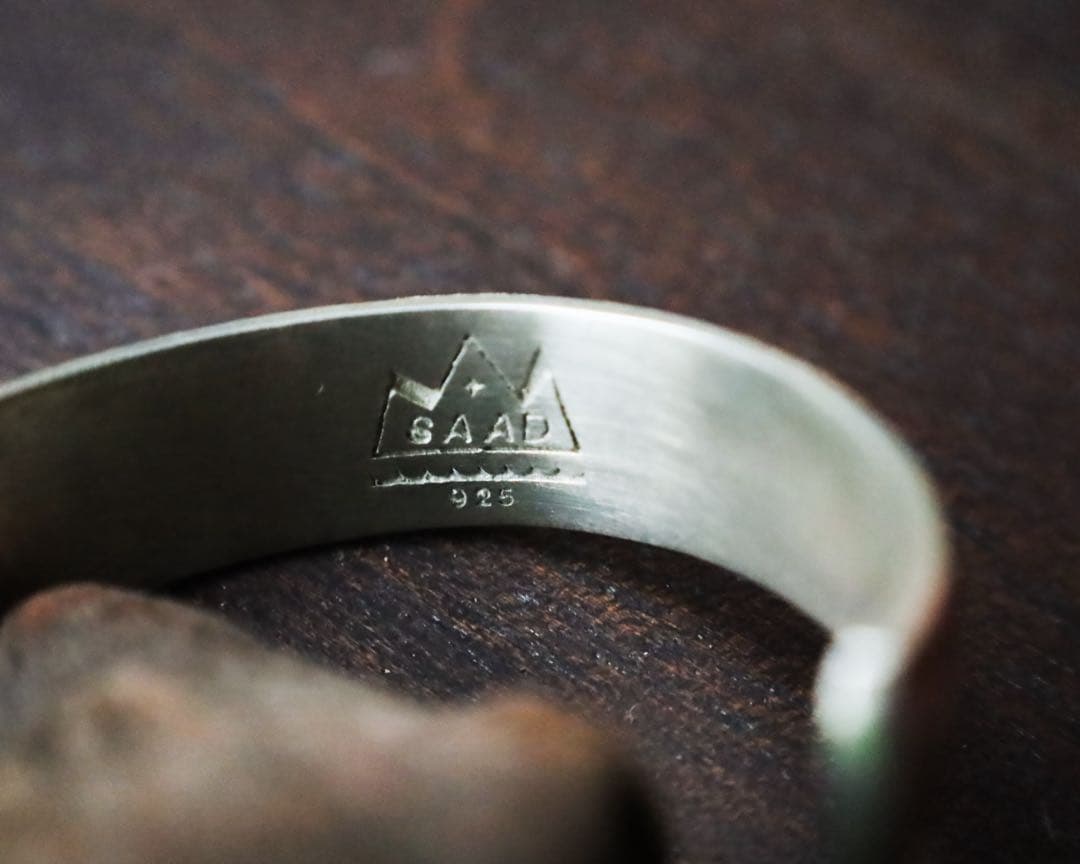 SAAD サード　太陽神　バングル　シルバー925