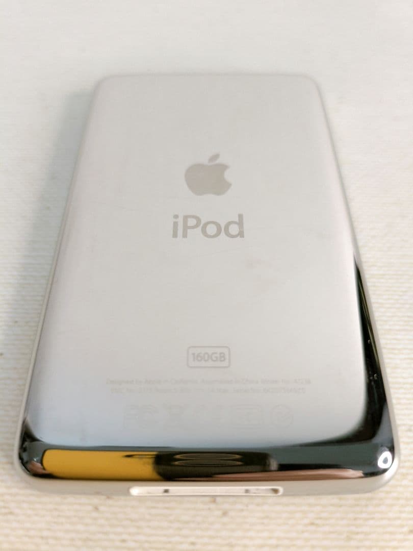 iPod classic 160GB 動作確認済み