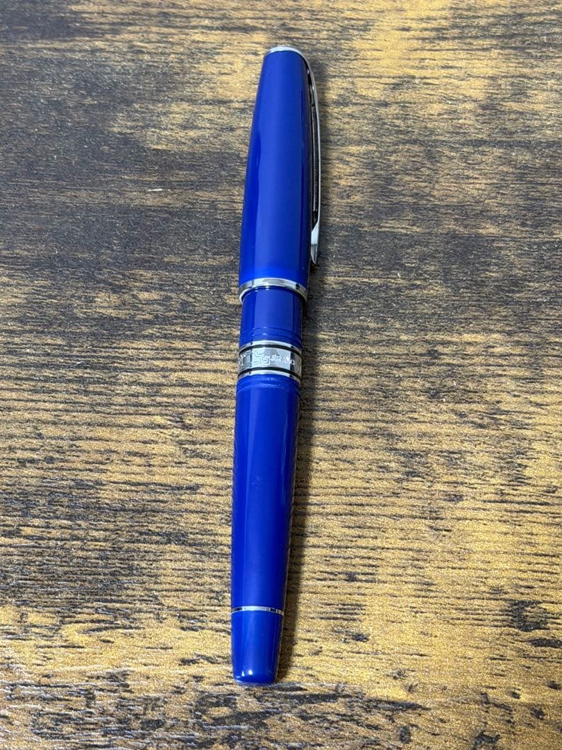 新品未使用　ウォーターマン チャールストン　万年筆 ブルー 18金　細字